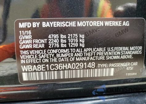 WBA8E1C36HA029148
